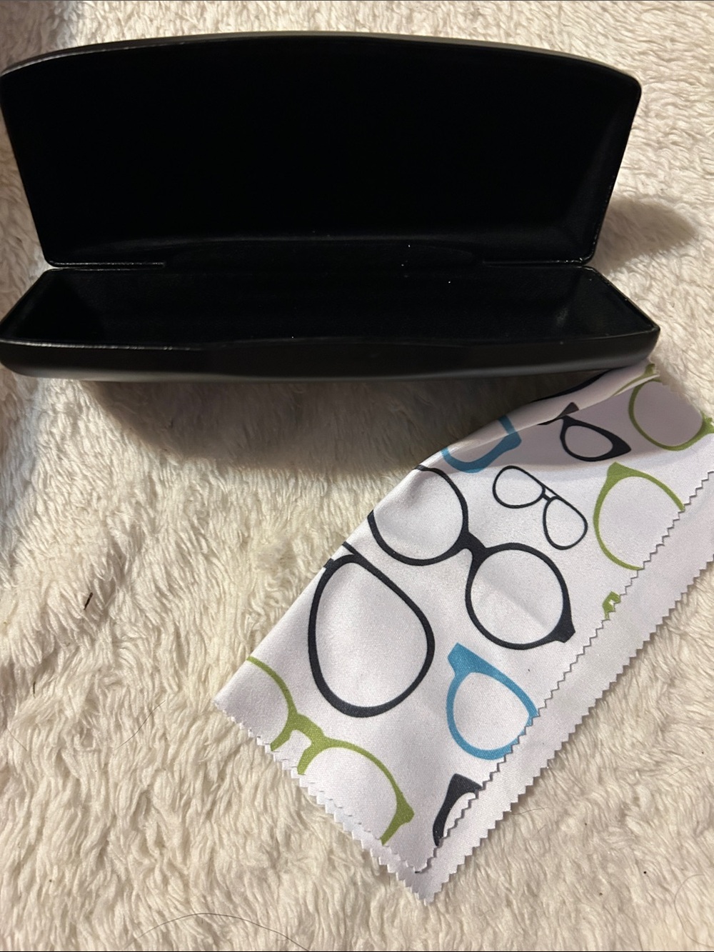 bebe Black Sunglasses Case with Gold Logo Accent - Picture 3 of 3